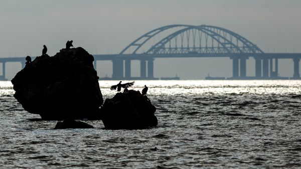Вид на Крымский мост