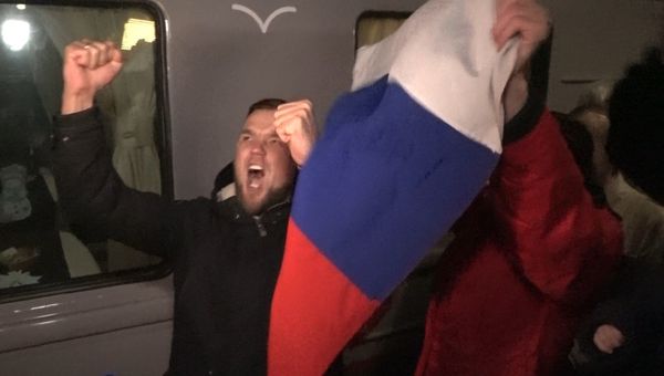 Прибытие поезда