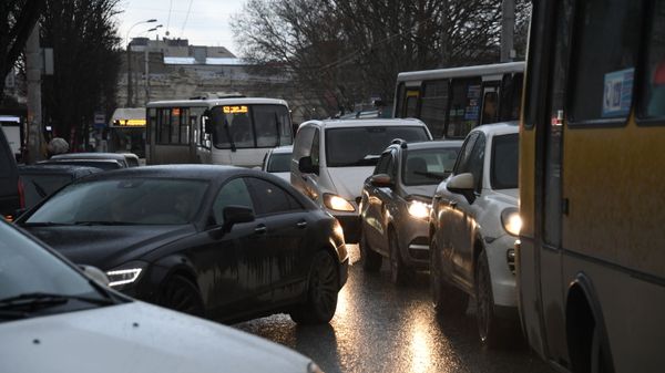 Пробки в Симферополе