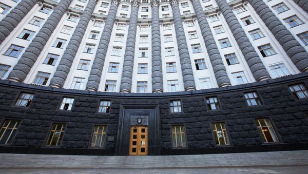 Первое заседание нового кабинета министров Украины