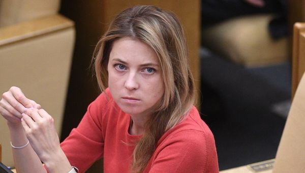 Заместитель председателя комитета Государственной Думы РФ по безопасности и противодействию коррупции Наталья Поклонская на пленарном заседании Государственной Думы РФ