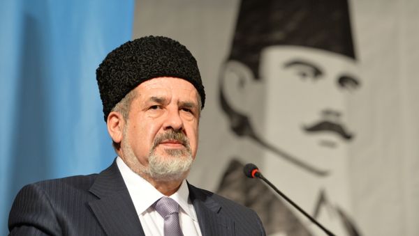 Глава запрещенного в России меджлиса крымско-татарского народа Рефат Чубаров Глава запрещенного в России меджлиса крымско-татарского народа Рефат Чубаров