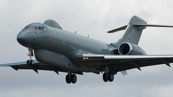 Самолет радиоэлектронной разведки Bombardier Global Express Sentinel R.1 ВВС Великобритании Самолет радиоэлектронной разведки Bombardier Global Express Sentinel R.1 ВВС Великобритании