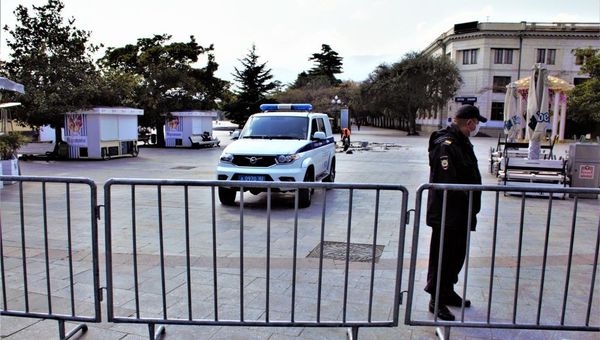 Набережная Ялты перекрыта 