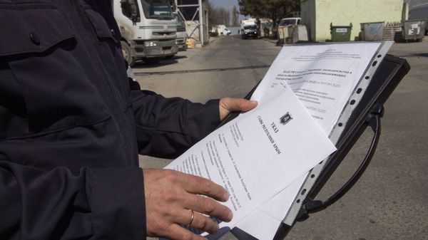 Патруль полиции по выявлению нарушителей карантина