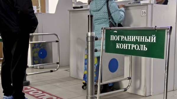 Пограничный контроль в Крыму