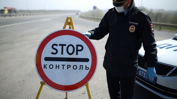 Блокпосты на въезде в Краснодар