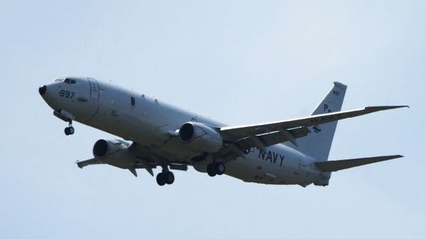 Самолет Boeing P-8 Poseidon военно-морских сил США. Архивное фото