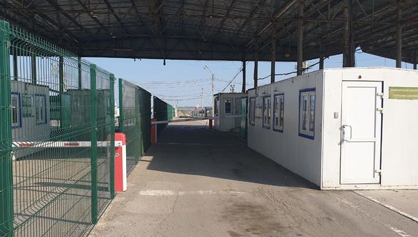 Граница с Украиной, пункт пропуска Джанкой