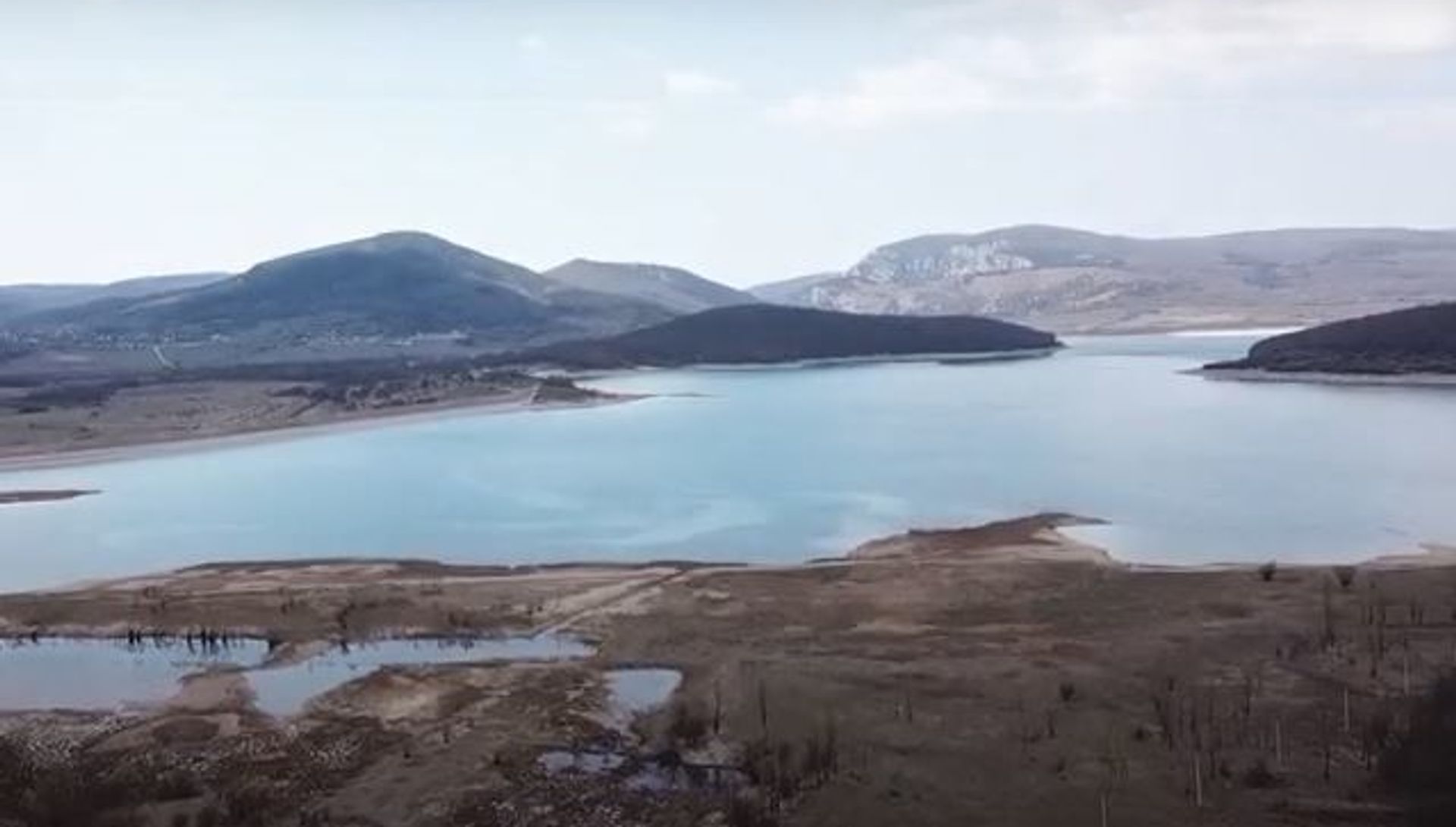 Видео_полет на Чернореченским водохранилищем - РИА Новости, 1920, 02.11.2020