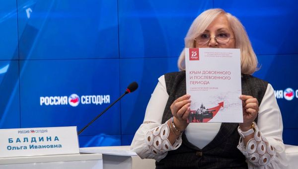 Руководитель Управления Федеральной службы государственной статистики по Республики Крым и Севастополю Ольга Балдина