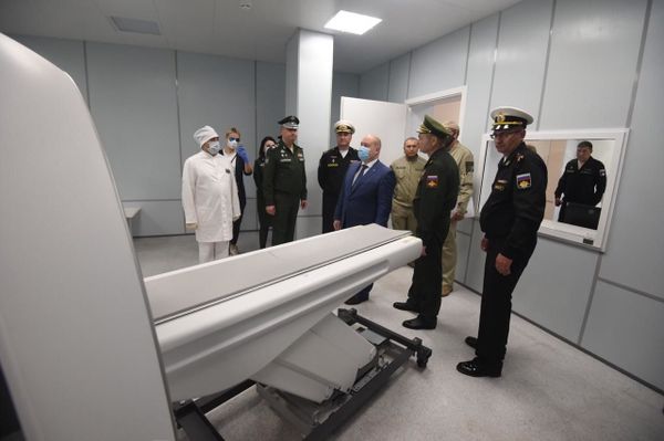 В Севастополе достроили военный госпиталь, несмотря на вспышку COVID
