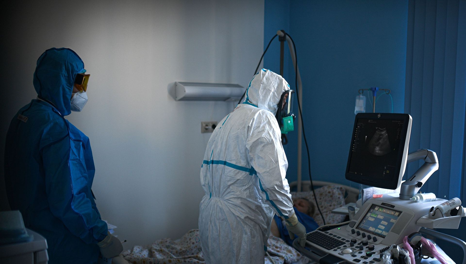 Госпиталь COVID-19 в ЦИТО им. Н. Н. Приорова Госпиталь COVID-19 в ЦИТО им. Н. Н. Приорова - РИА Новости, 1920, 14.09.2020