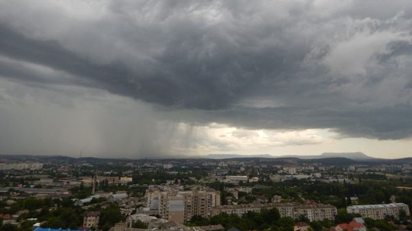 Ливень над Симферополем