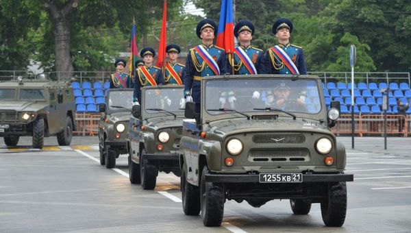 Генеральная репетиция парада Победы в городах России