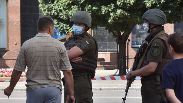 Захват заложников в Луцке