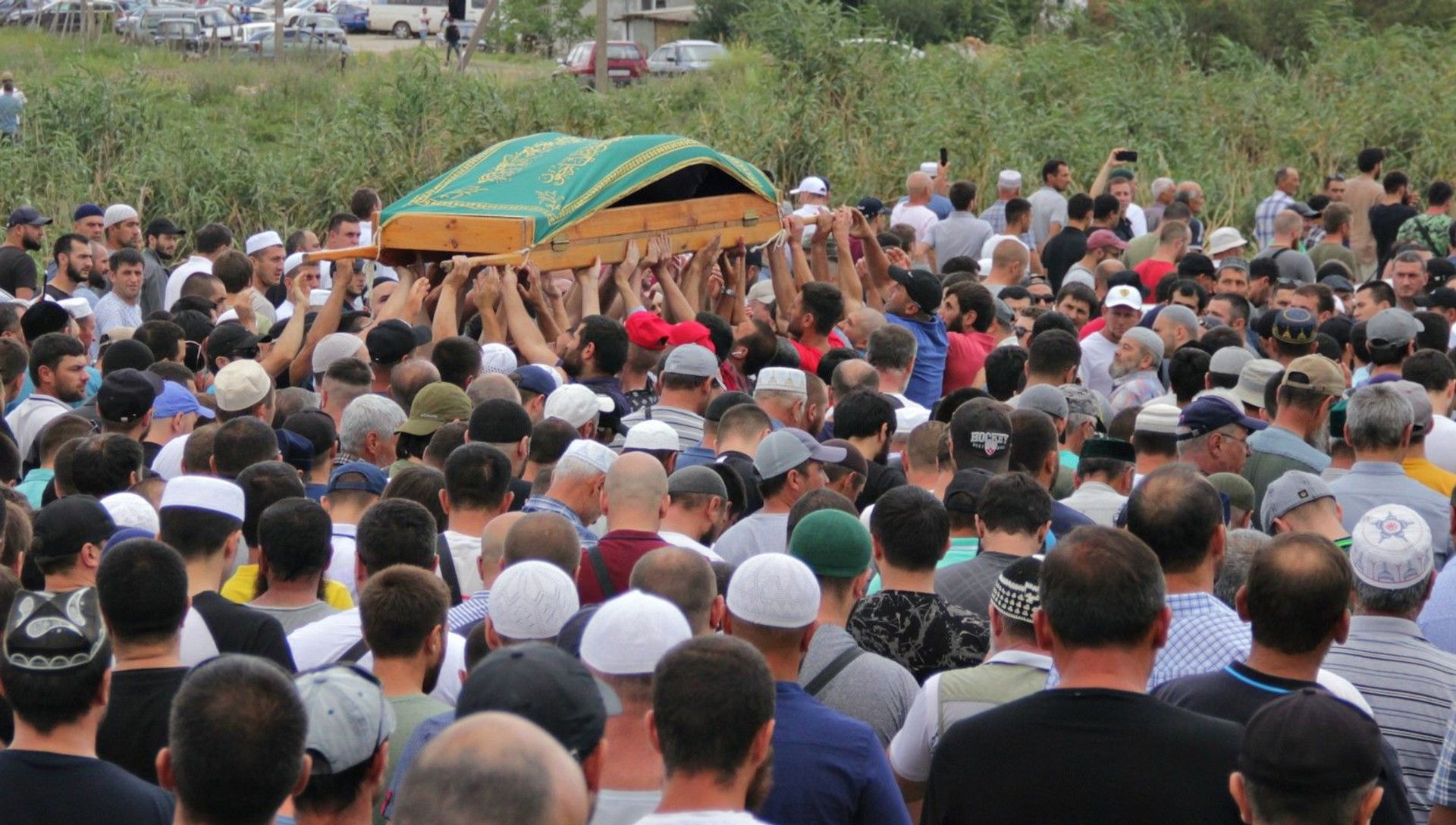 Похороны погибшего мальчика в Строгановке Похороны погибшего мальчика в Строгановке - РИА Новости, 1920, 27.07.2020