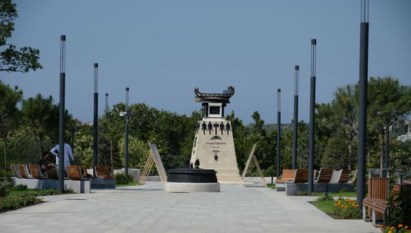 Панорама обновленного Матросского бульвара