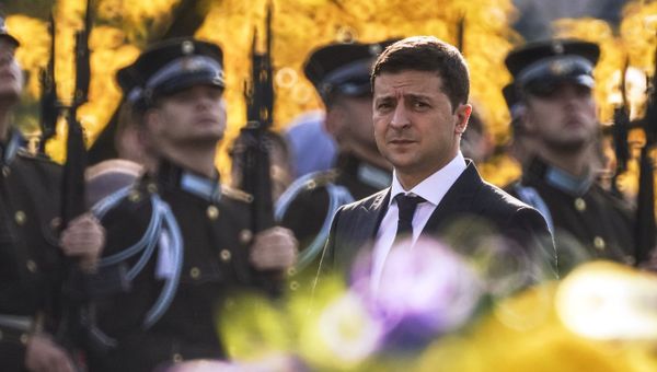 Визит президента Украины В. Зеленского в Ригу