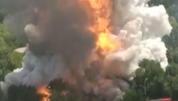 Взрыв на газовой заправке в Волгограде: кадры очевидцев и МЧС России