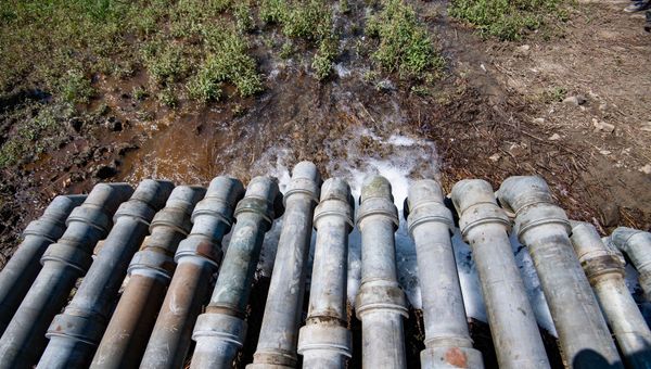Подача воды в симферопольское водохранилище