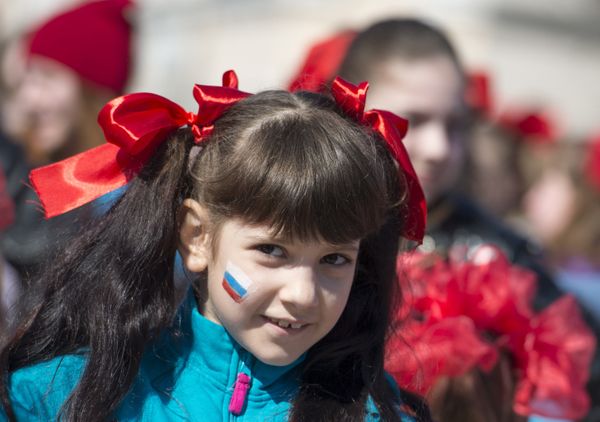Празднование годовщины Крымской весны в Симферополе