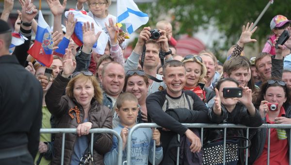 В.Путин принял участие в торжественных мероприятиях, посвященных 69-й годовщине Победы в ВОВ и 70-летию освобождения Севастополя