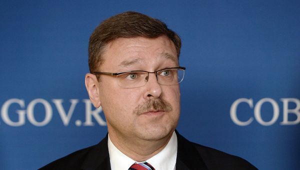 Встреча председателя Комитета СФ по международным делам К.Косачева с послом США Д.Теффтом