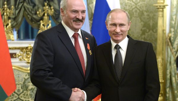 Заседание Высшего государственного совета Союзного государства России и Белоруссии в Москве