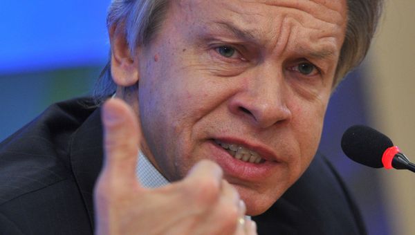 Пресс-конференция депутата Госдумы РФ Алексея Пушкова