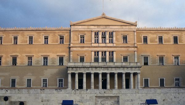 Здание греческого парламента