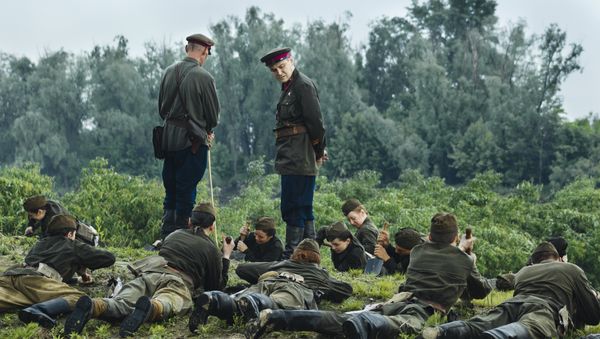 Кадры из фильма Битва за Севастополь режиссера Сергея Мокрицкого