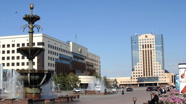 На Центральной площади Астаны