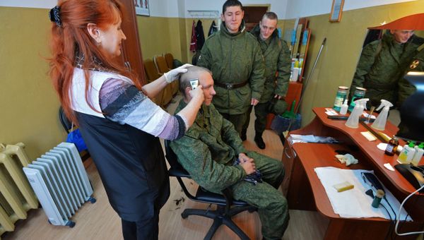 Призыв новобранцев в Челябинске