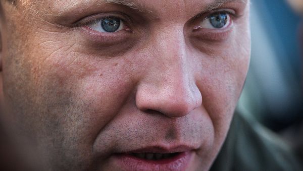 Визит А.Захарченко в Новоазовск