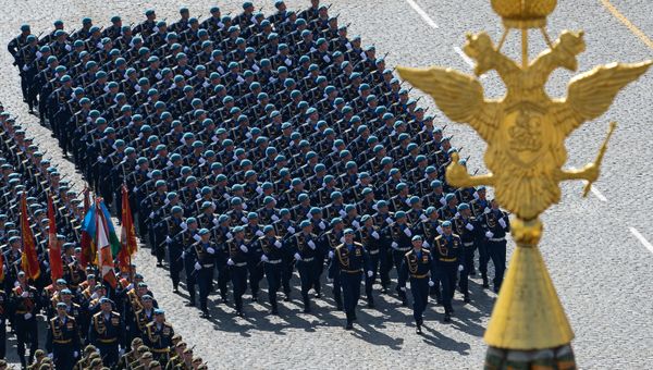 Генеральная репетиция Парада Победы