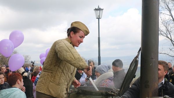 Акция Сирень победы в Севастополе