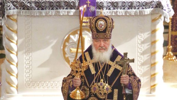 Патриарх Кирилл провел божественную литургию в Калининграде