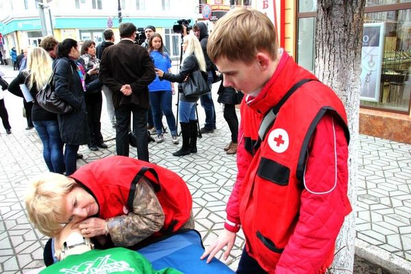 День здоровья в Симферополе.