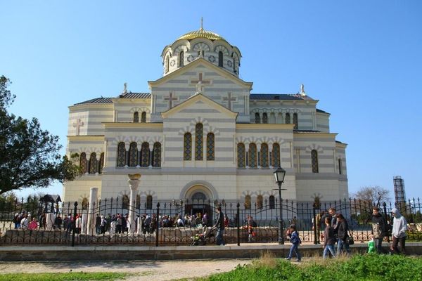 Свято-Владимирский храм. Херсонес. Севастополь Свято-Владимирский храм. Херсонес. Севастополь