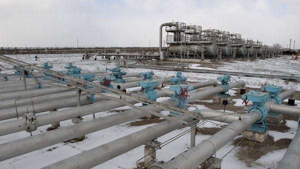 Газохранилище Черноморнефтегаз в Крыму