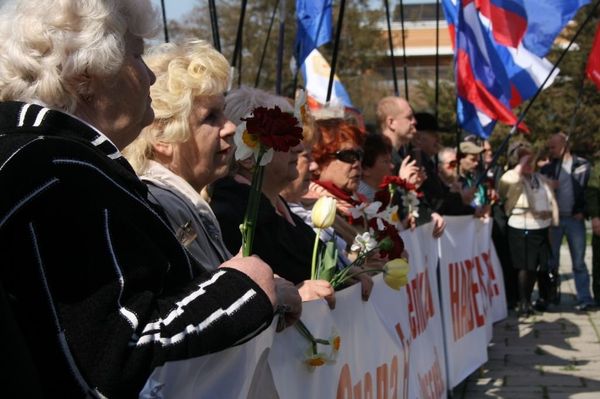 Митинг, приуроченный к годовщине присоединения Крыма к России (манифест) Митинг, приуроченный к годовщине присоединения Крыма к России (манифест)