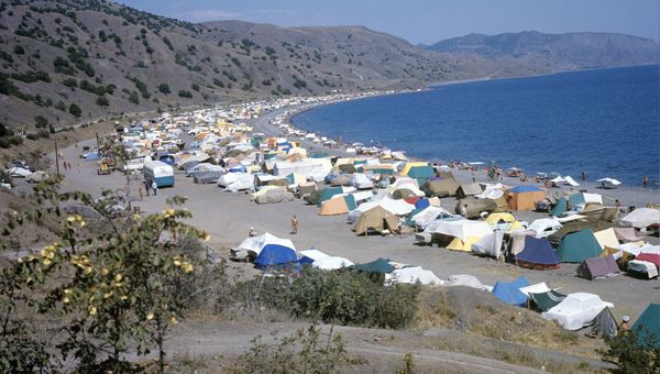 Кемпинги на море