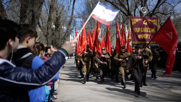 Патриотическая акция Дорогами Победы в Феодосии