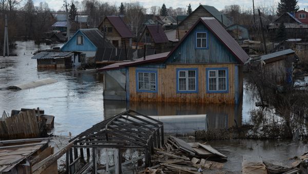 Паводок в Новосибирской области