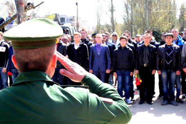 День призывника в Симферополе