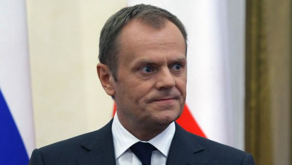 Пресс-конференция Владимира Путина и Дональда Туска