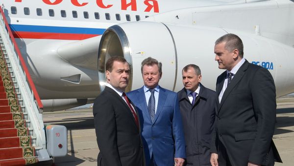 Рабочая поездка Д.Медведева в Крым