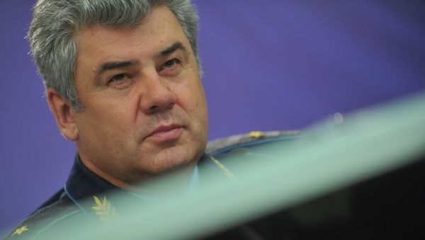 Главнокомандующий Военно-воздушными силами генерал-майор Виктор Бондарев
