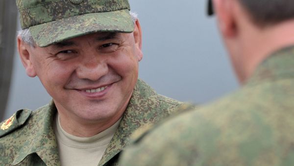 Министр обороны РФ Сергей Шойгу Министр обороны РФ Сергей Шойгу